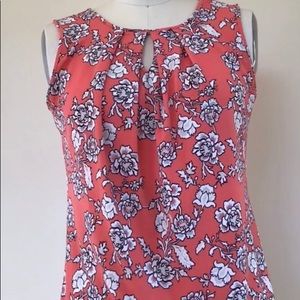 Style & Co Printed, Easy Care, No Iron Top